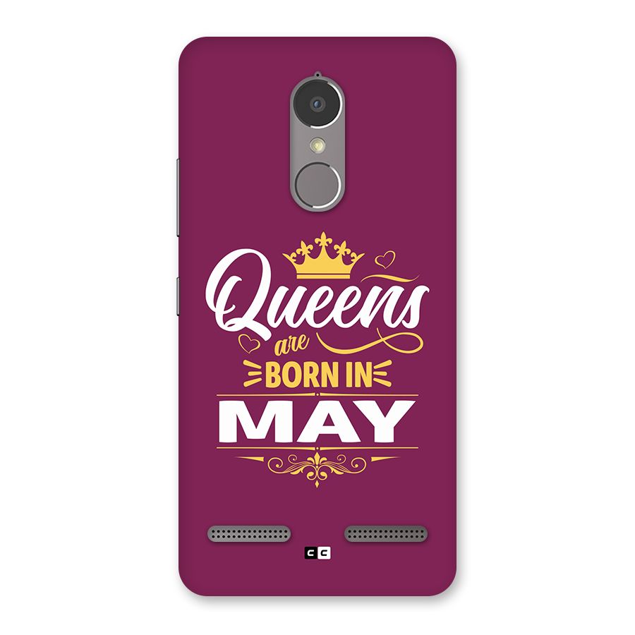 May Born Queens Back Case for Lenovo K6