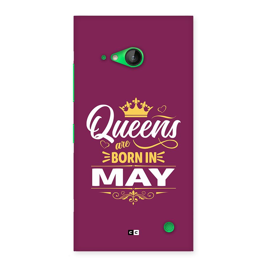 May Born Queens Back Case for Lumia 730