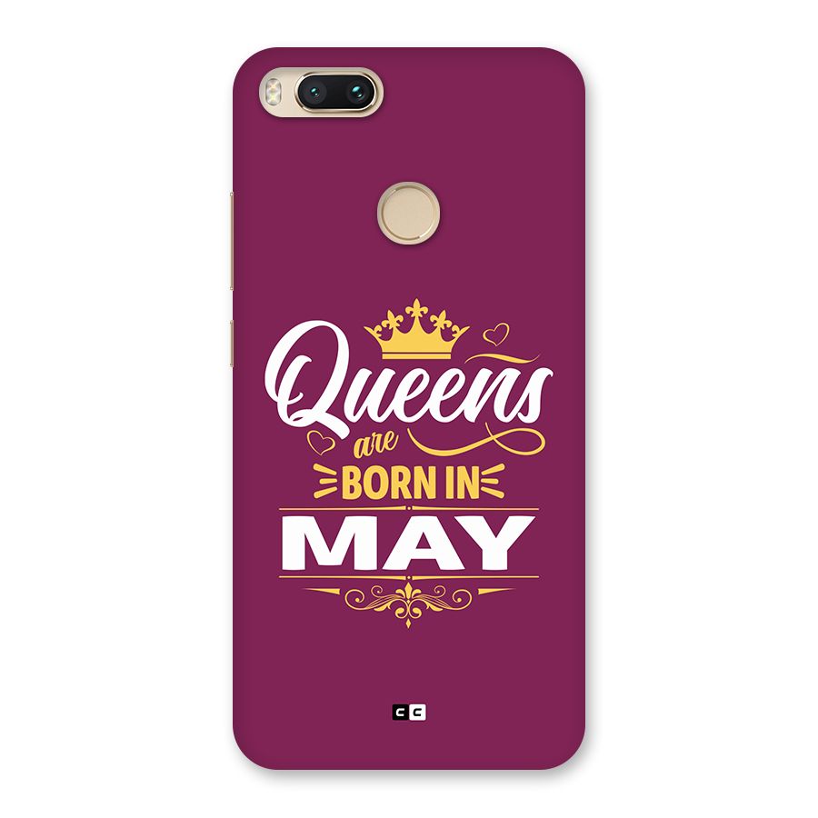 May Born Queens Back Case for Mi A1