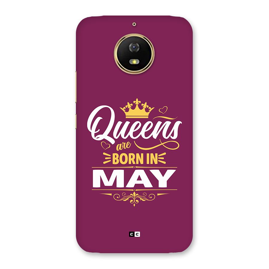 May Born Queens Back Case for Moto G5s