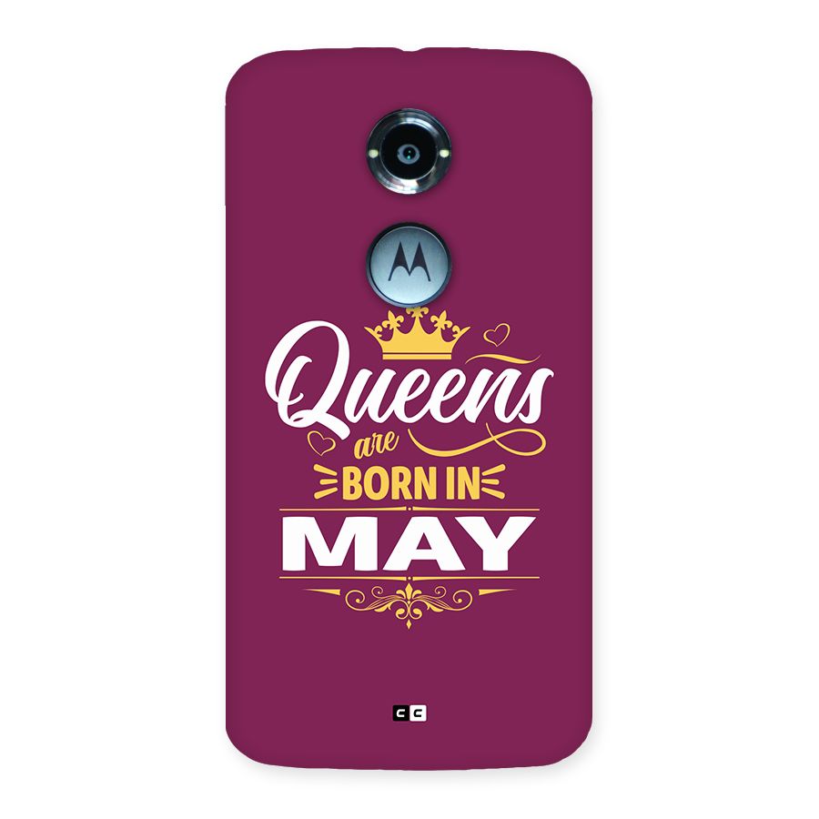 May Born Queens Back Case for Moto X2