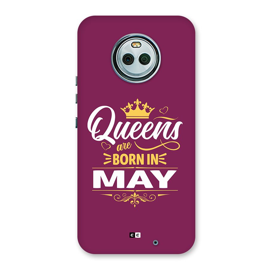 May Born Queens Back Case for Moto X4