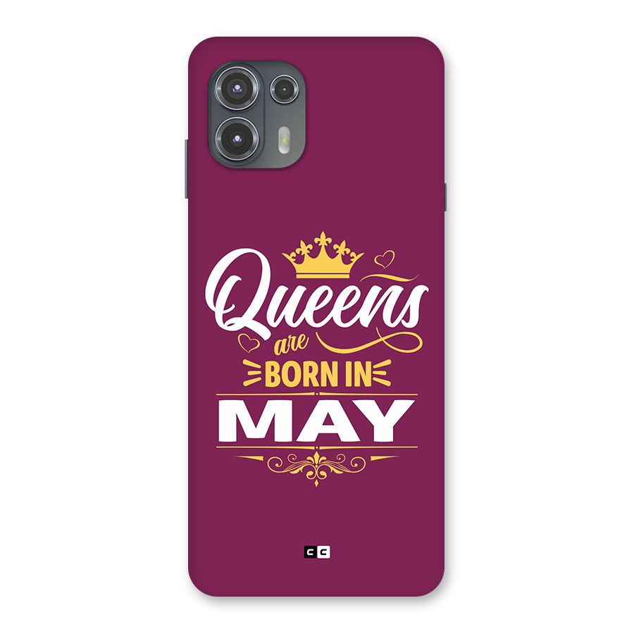 May Born Queens Back Case for Motorola Edge 20 Fusion