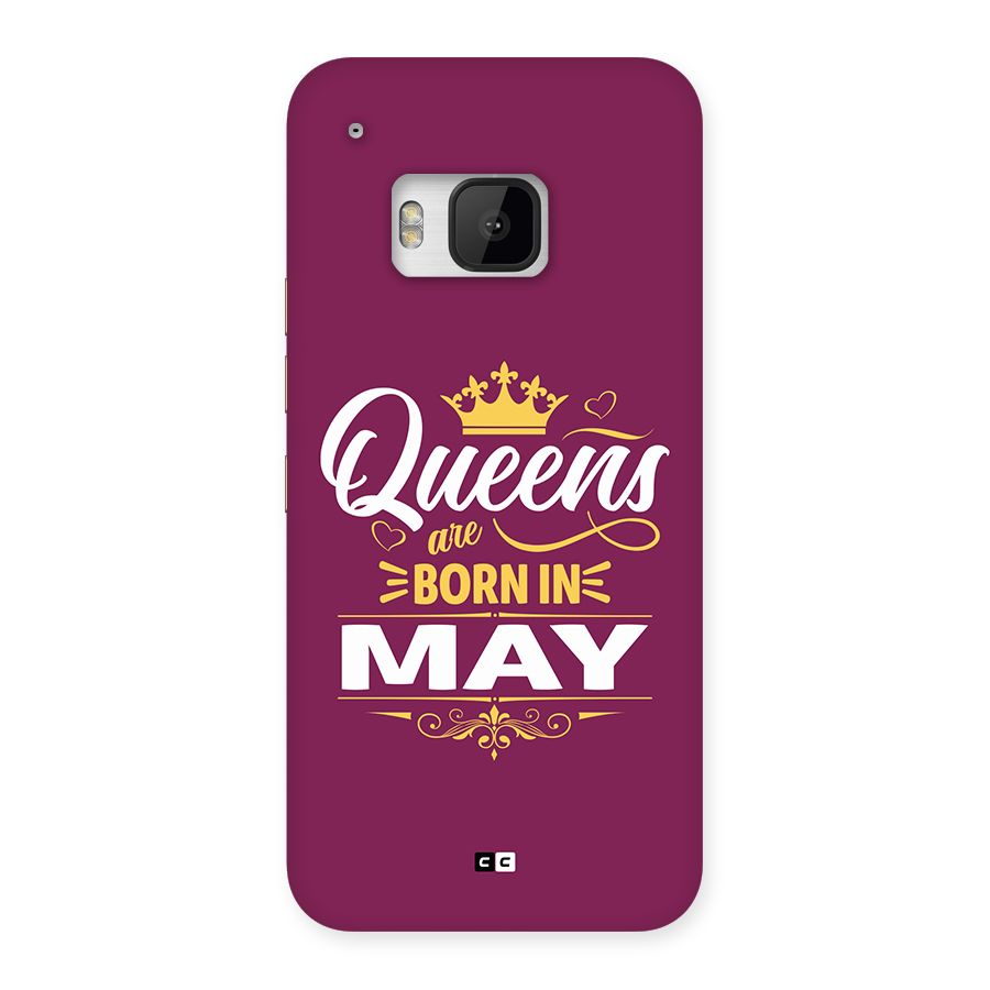 May Born Queens Back Case for One M9