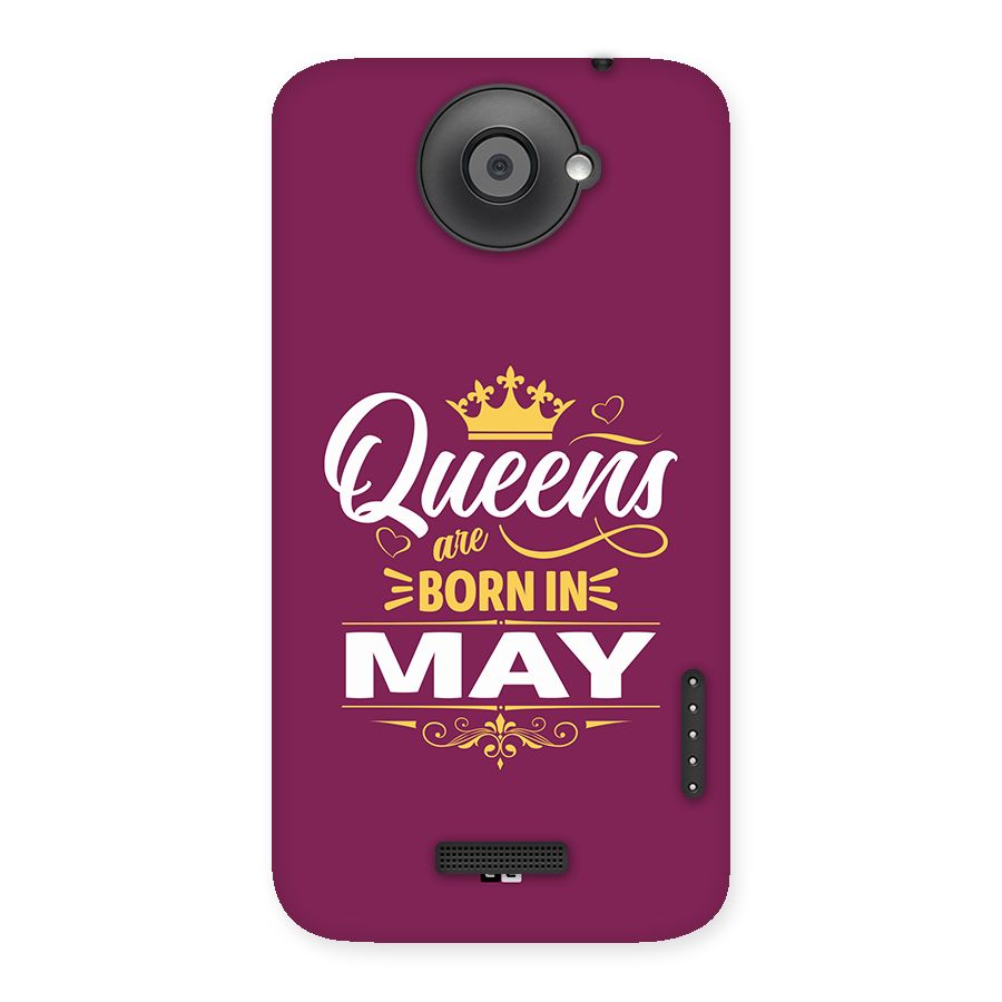May Born Queens Back Case for One X