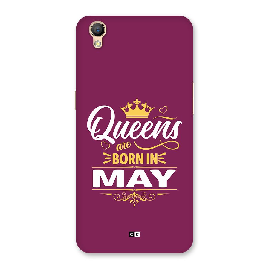 May Born Queens Back Case for Oppo A37