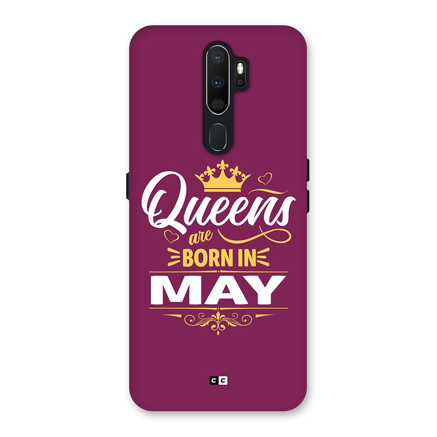 May Born Queens Back Case for Oppo A5 (2020)