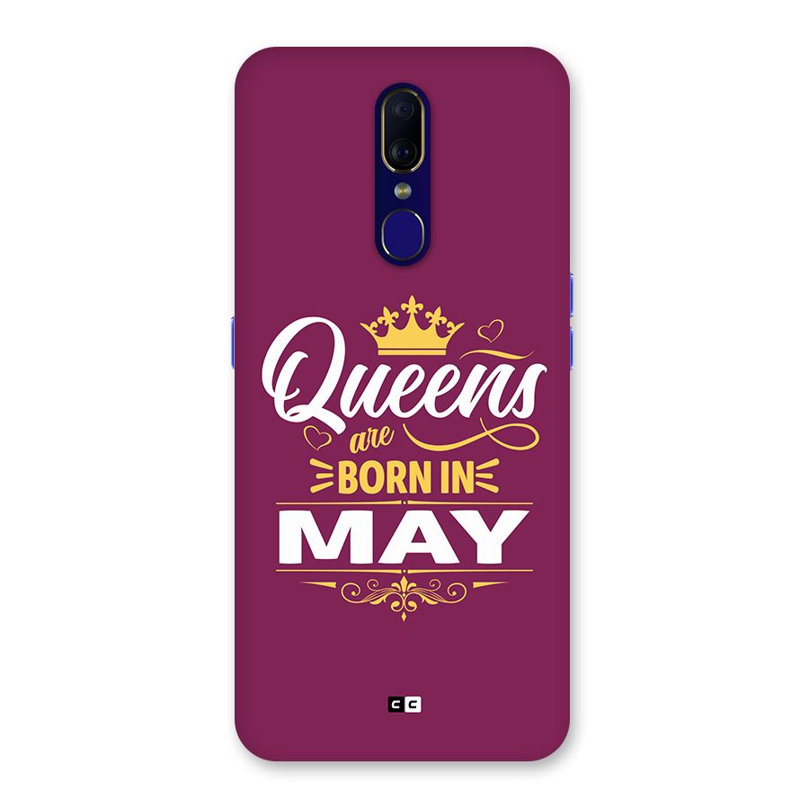 May Born Queens Back Case for Oppo A9