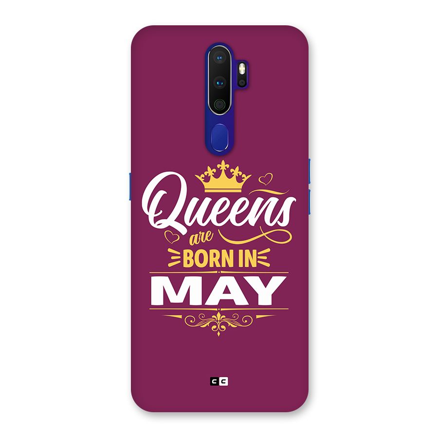May Born Queens Back Case for Oppo A9 (2020)