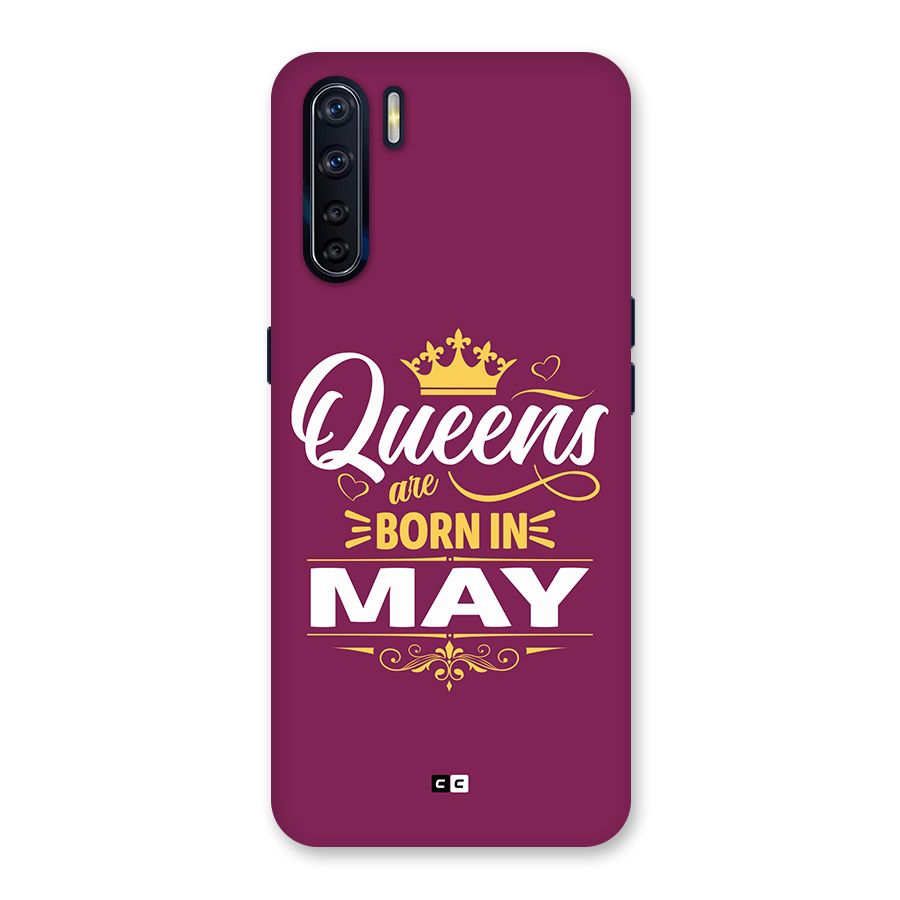 May Born Queens Back Case for Oppo F15