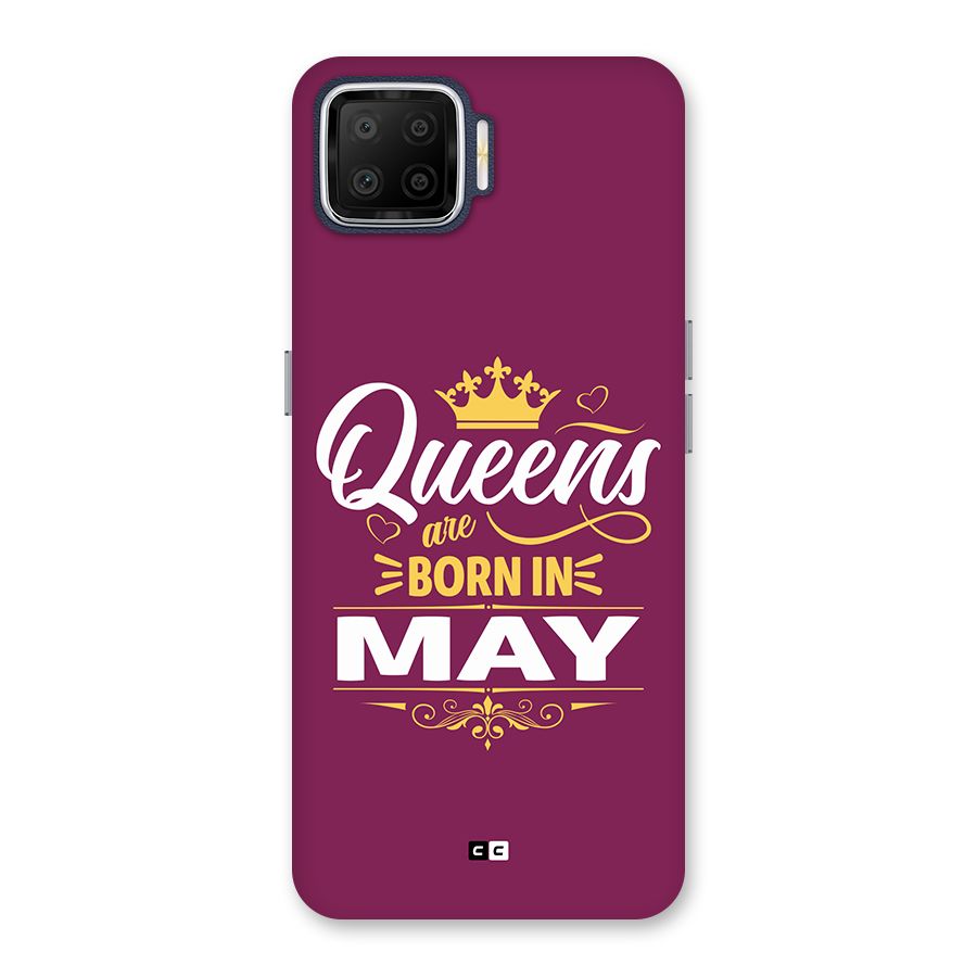 May Born Queens Back Case for Oppo F17