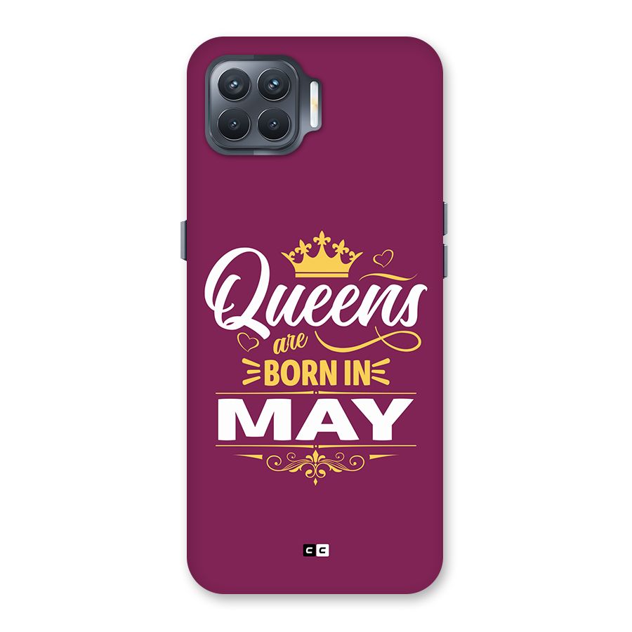 May Born Queens Back Case for Oppo F17 Pro