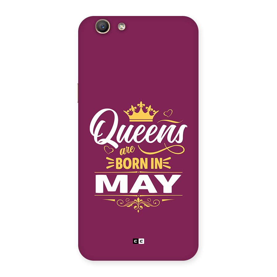 May Born Queens Back Case for Oppo F1s