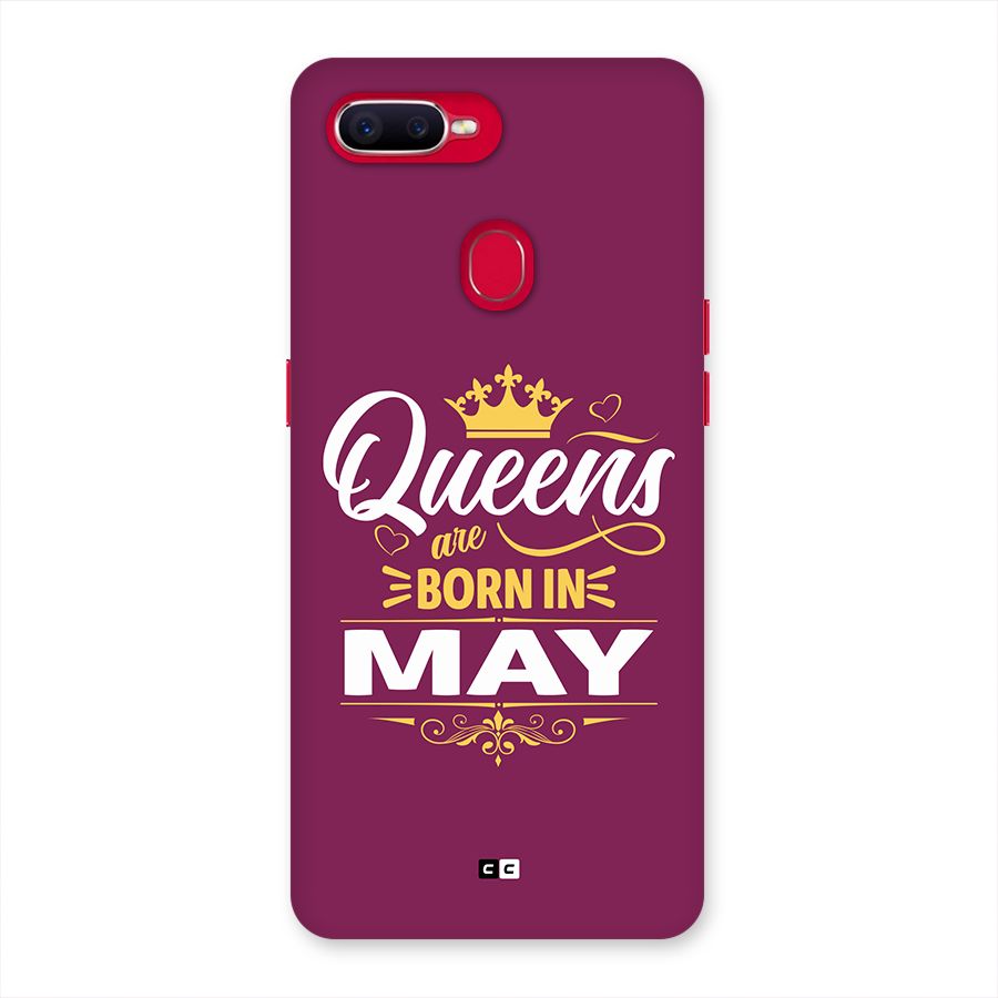 May Born Queens Back Case for Oppo F9 Pro