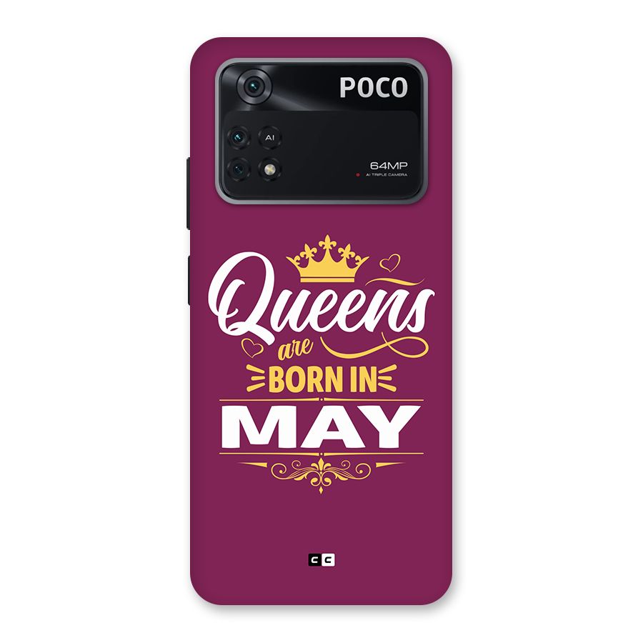 May Born Queens Back Case for Poco M4 Pro 4G