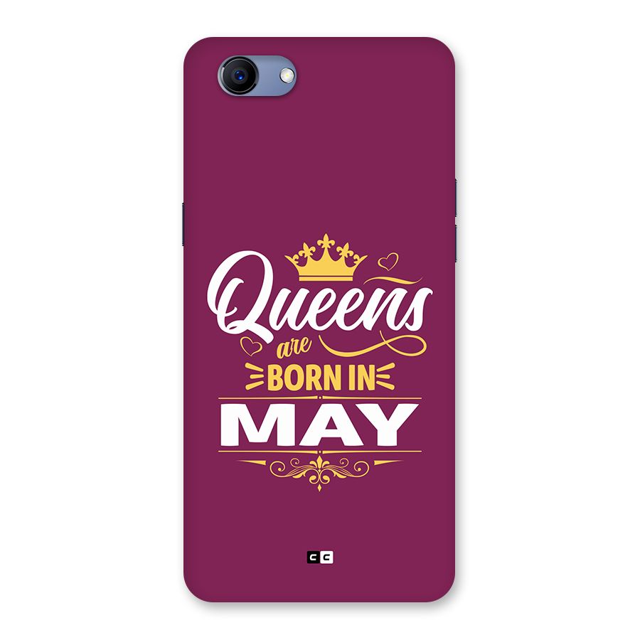 May Born Queens Back Case for Realme 1