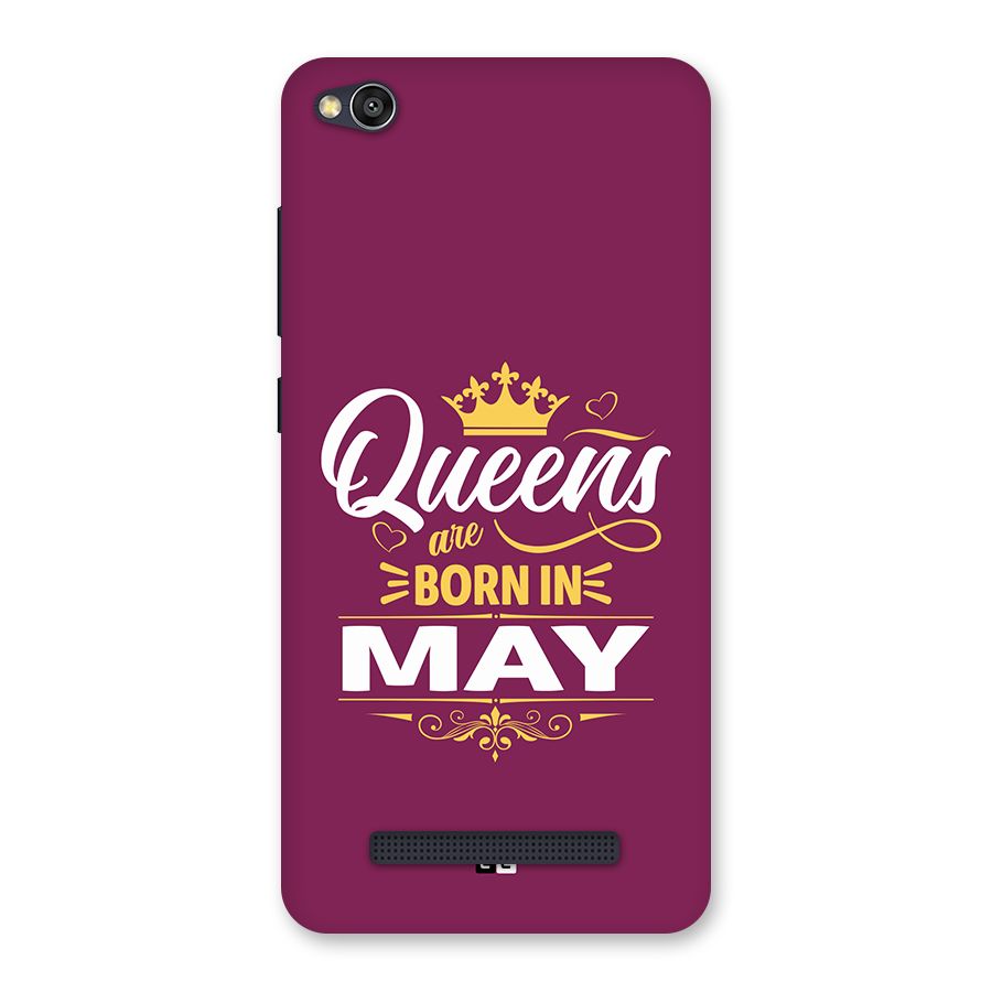 May Born Queens Back Case for Redmi 4A