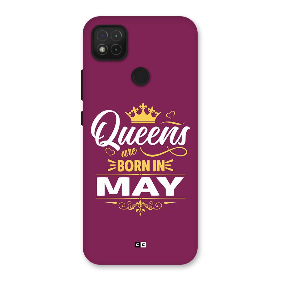 May Born Queens Back Case for Redmi 9