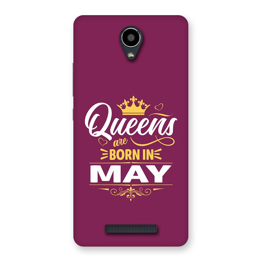 May Born Queens Back Case for Redmi Note 2