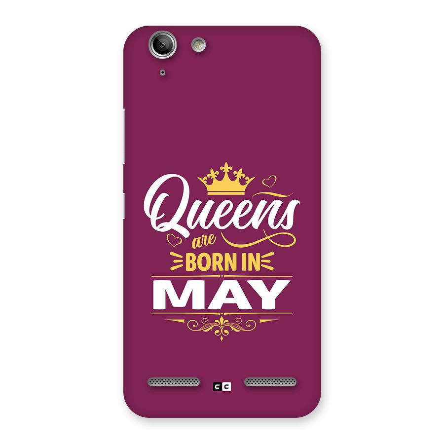 May Born Queens Back Case for Vibe K5 Plus