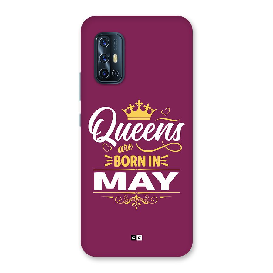 May Born Queens Back Case for Vivo V17