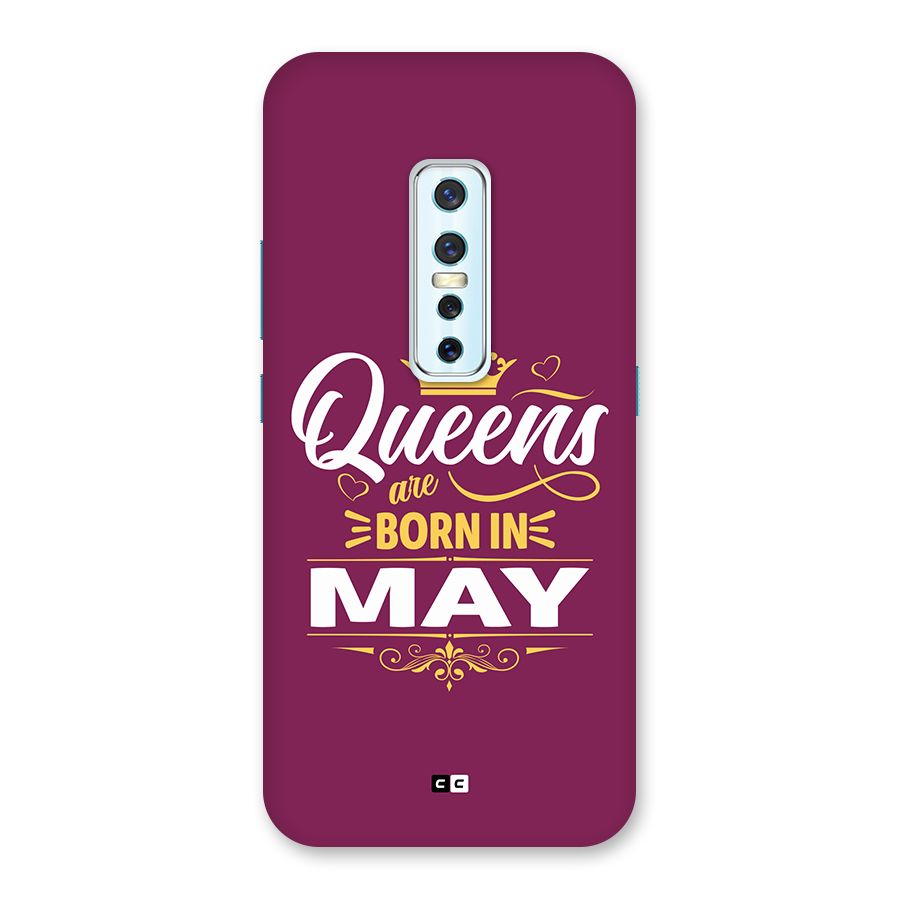 May Born Queens Back Case for Vivo V17 Pro