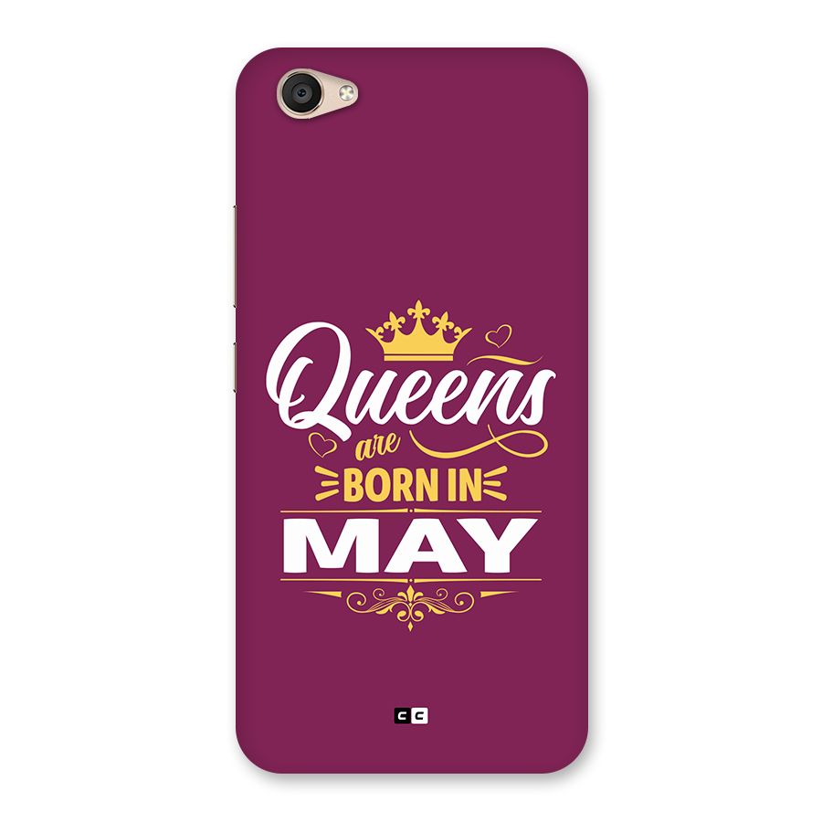 May Born Queens Back Case for Vivo V5 Plus