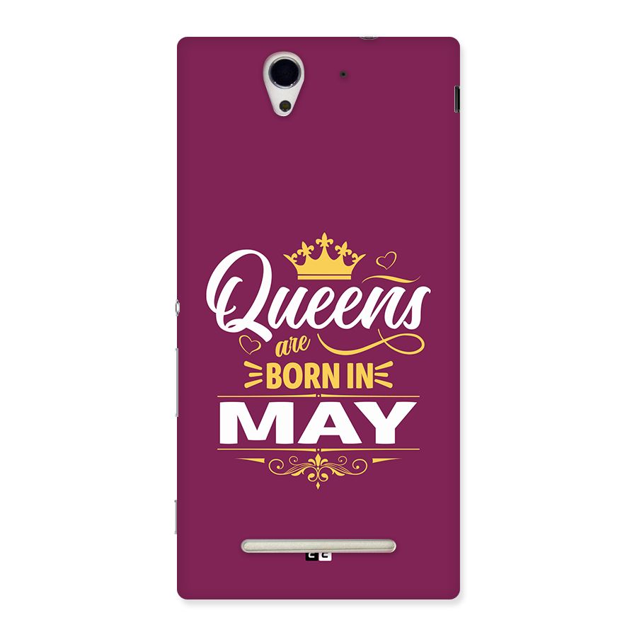 May Born Queens Back Case for Xperia C3