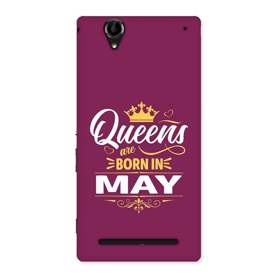 May Born Queens Back Case for Xperia T2