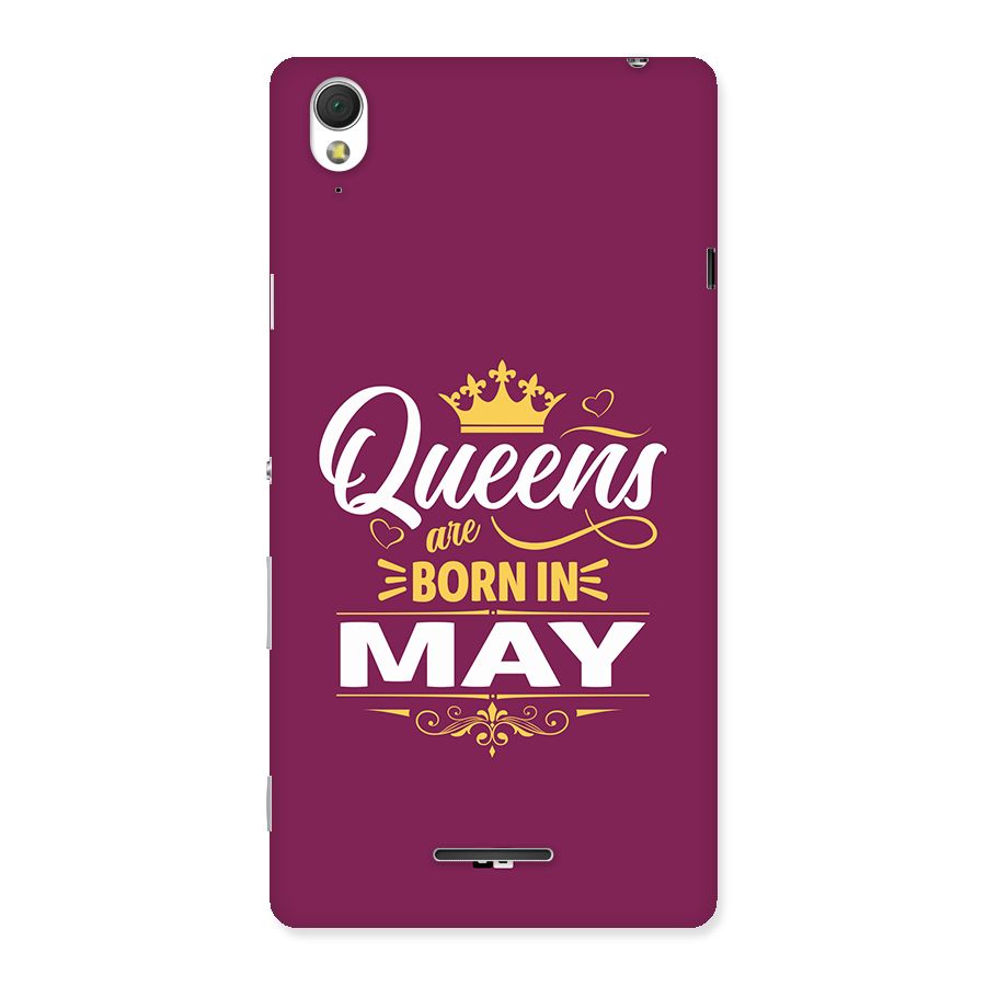 May Born Queens Back Case for Xperia T3