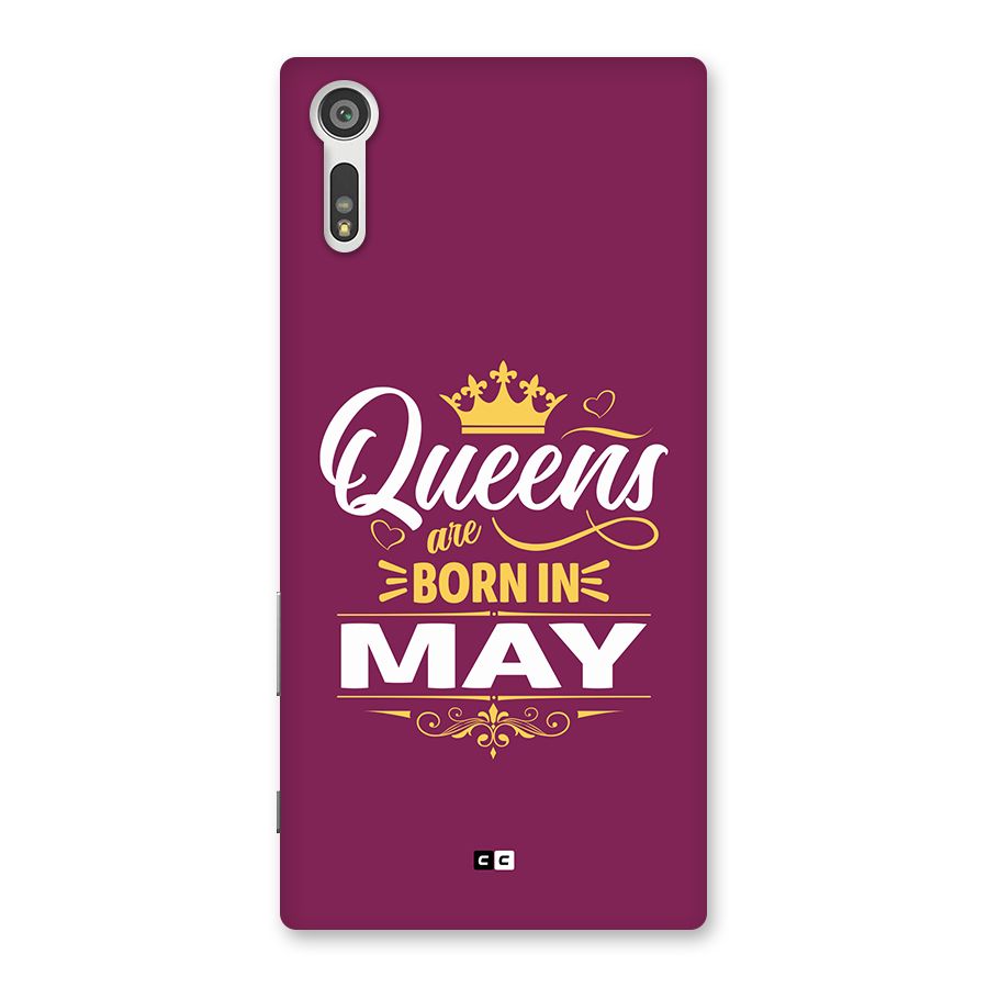 May Born Queens Back Case for Xperia XZ