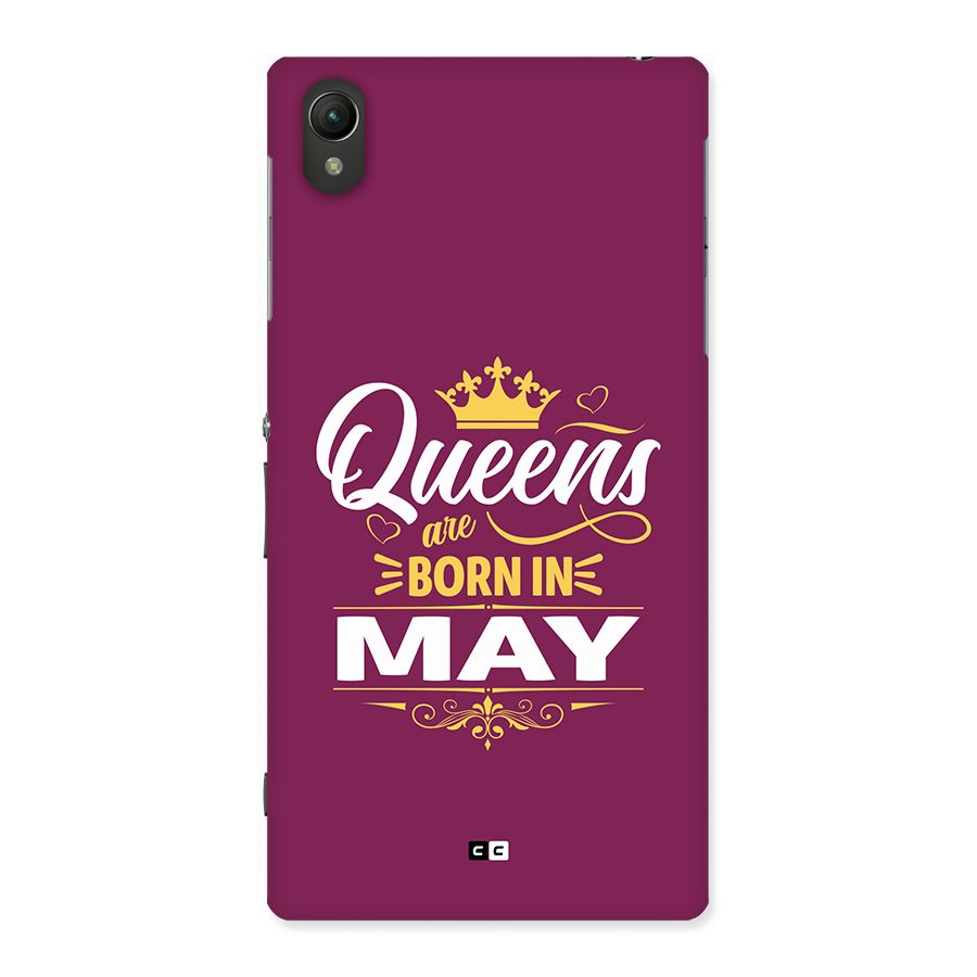 May Born Queens Back Case for Xperia Z1