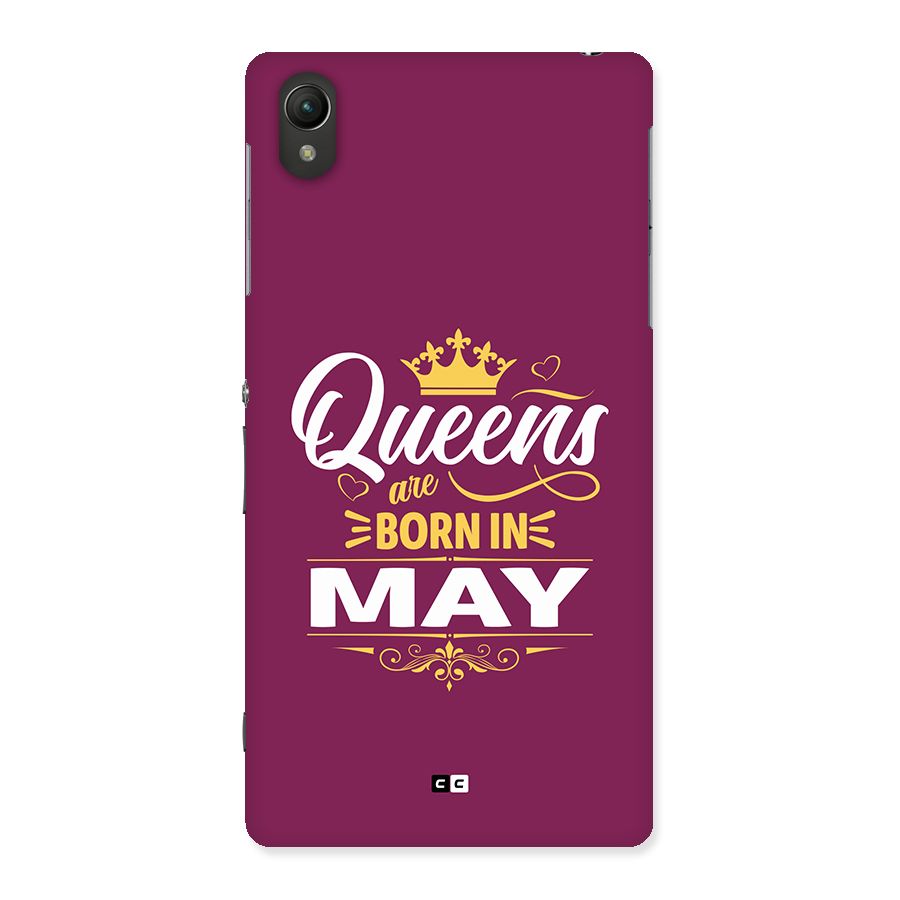 May Born Queens Back Case for Xperia Z2