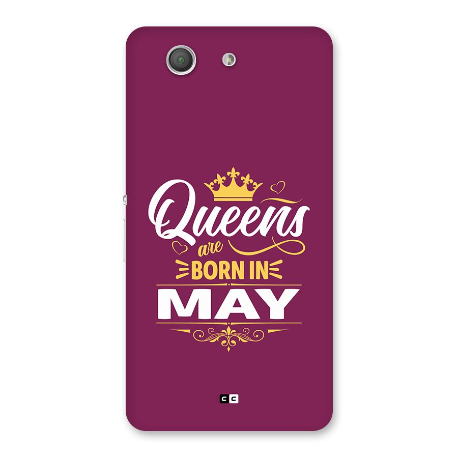 May Born Queens Back Case for Xperia Z3 Compact