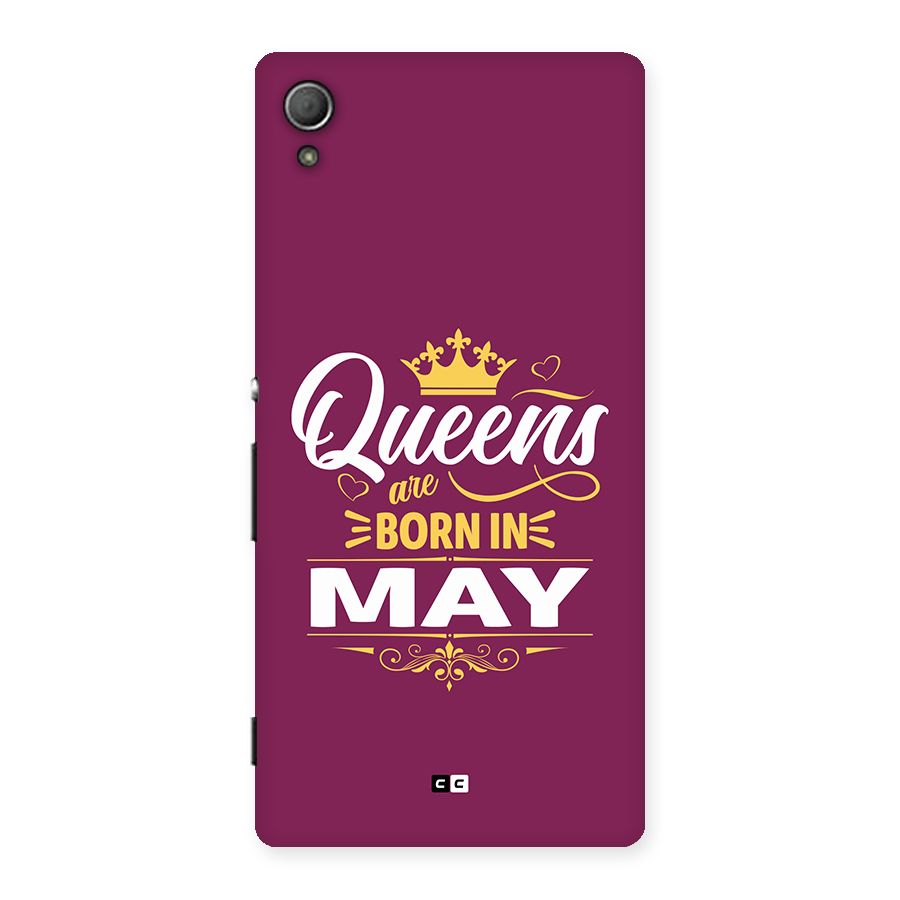 May Born Queens Back Case for Xperia Z3 Plus