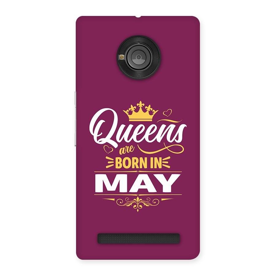 May Born Queens Back Case for Yunique