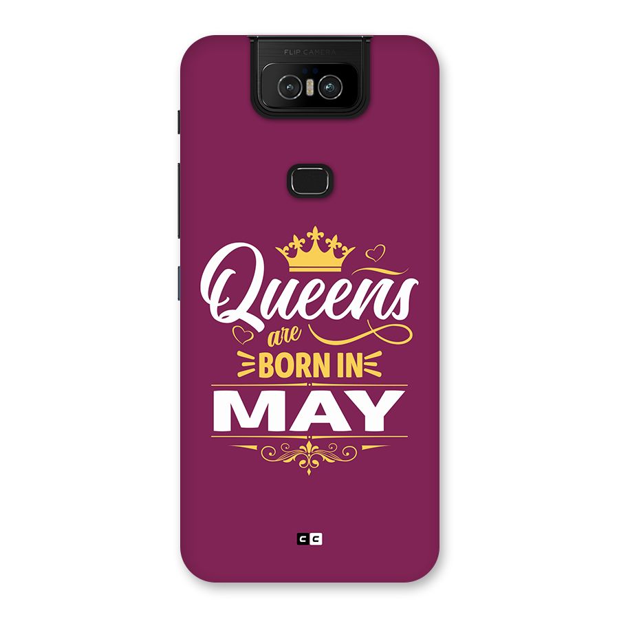 May Born Queens Back Case for Zenfone 6z