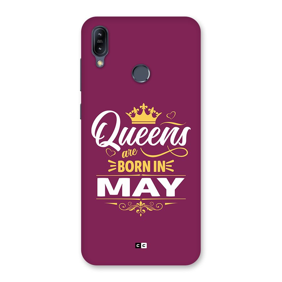 May Born Queens Back Case for Zenfone Max M2
