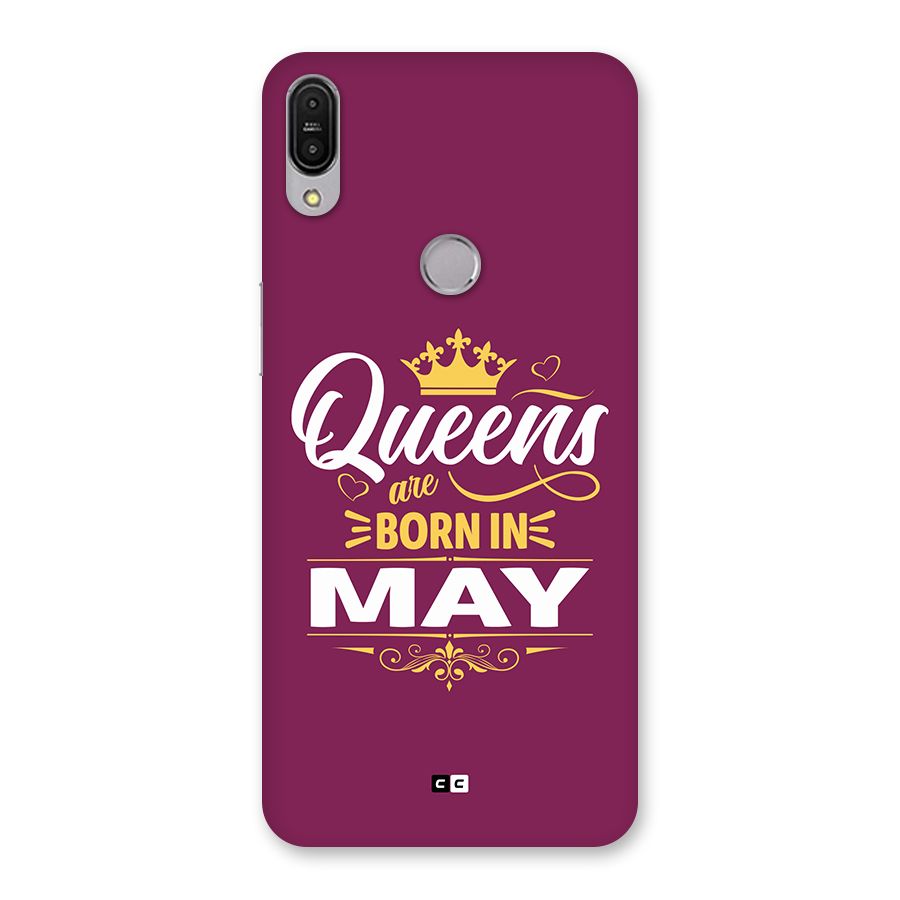 May Born Queens Back Case for Zenfone Max Pro M1