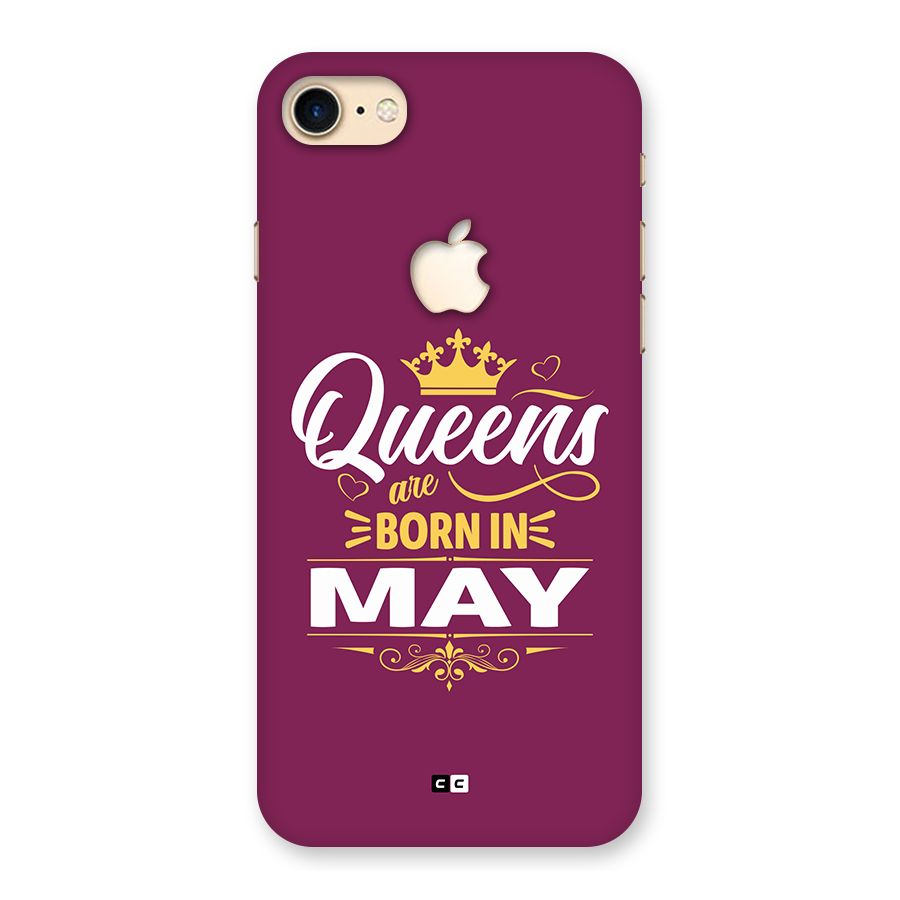 May Born Queens Back Case for iPhone 7 Apple Cut