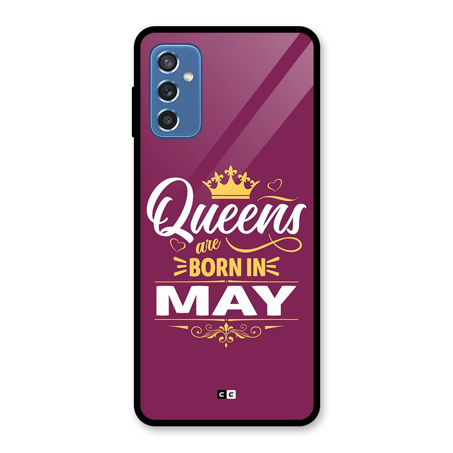May Born Queens Glass Back Case for Galaxy M52 5G