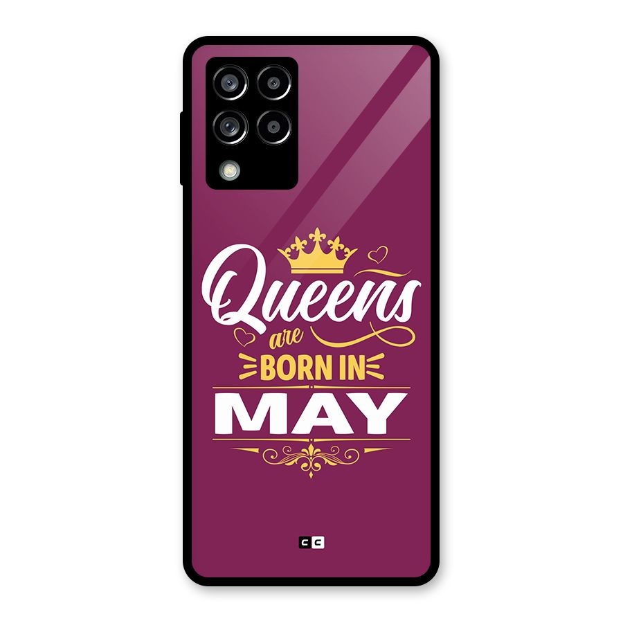 May Born Queens Glass Back Case for Galaxy M53 5G