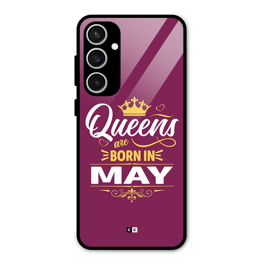 May Born Queens Glass Back Case for Galaxy S23 FE