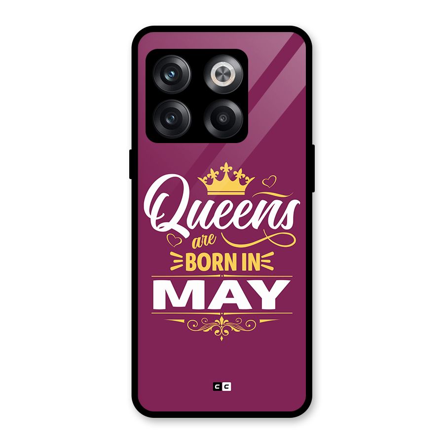 May Born Queens Glass Back Case for OnePlus 10T