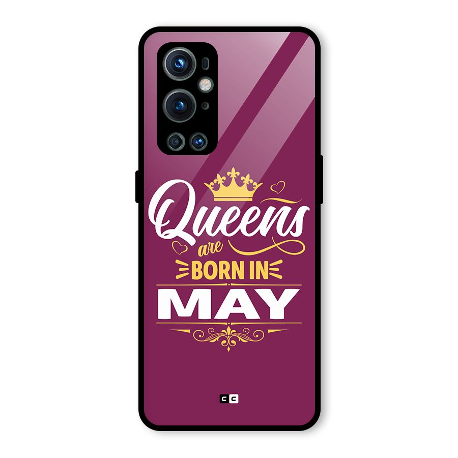 May Born Queens Glass Back Case for OnePlus 9 Pro
