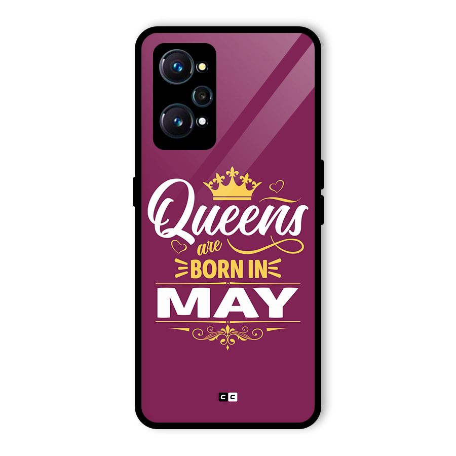 May Born Queens Glass Back Case for Realme GT Neo2