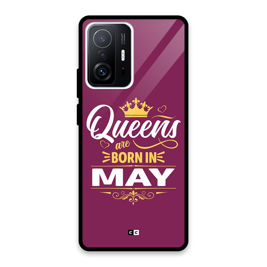 May Born Queens Glass Back Case for Xiaomi 11T Pro