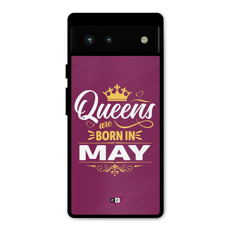 May Born Queens Metal Back Case for Google Pixel 6
