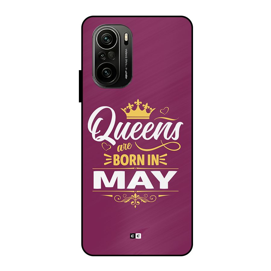 May Born Queens Metal Back Case for Mi 11x