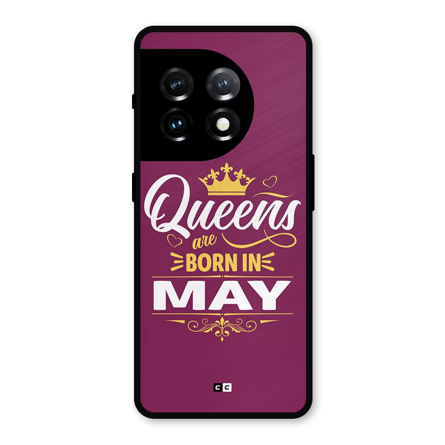 May Born Queens Metal Back Case for OnePlus 11
